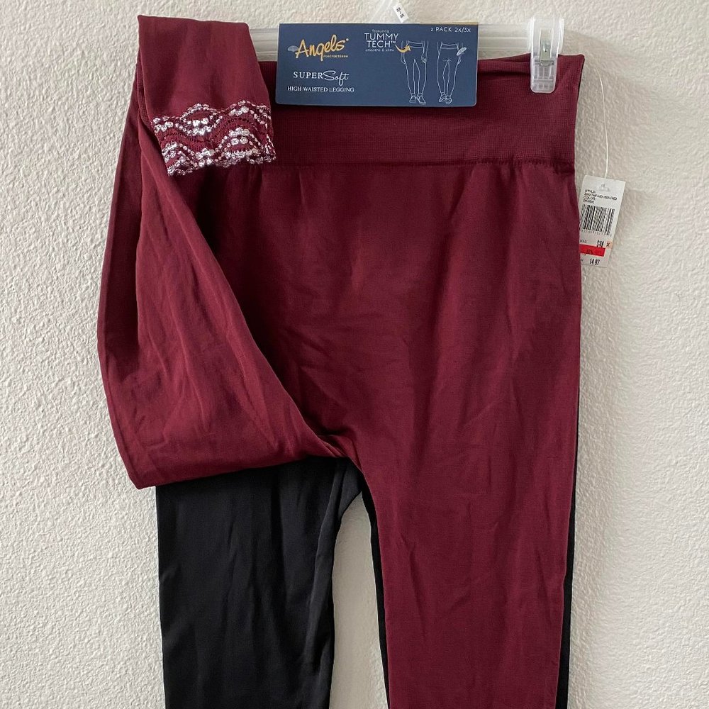 Angels 2 pack 2X/3X Super Soft Leggings